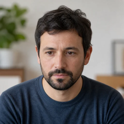 Retrato ficticio de Martín Pereyra